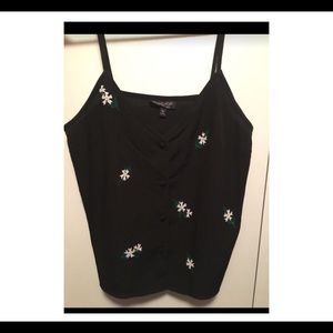 NWOT Topshop silky tank